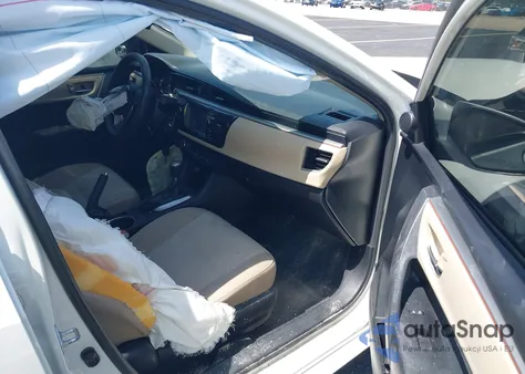 2016 Toyota Corolla Le from USA, damaged, VIN 2T1BURHE2GC575265